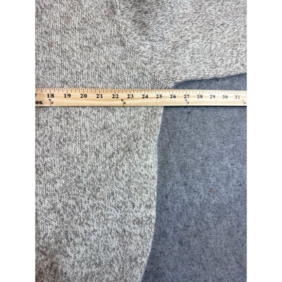 Vintage 90s Lands End Sweater Mens Tan Wool Pullover Jumper Crewneck Preppy XL - Picture 2 of 6